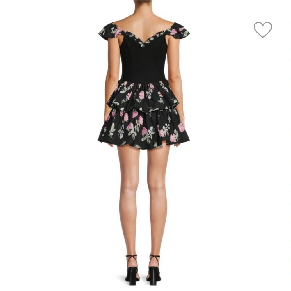 LoveShackFancy Sanam Floral Mini Dress - Picture 3 of 8